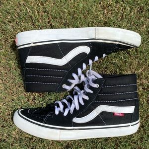 Vans pro classic high top black